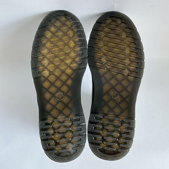 Dr. Martens Leather Zavala Ankle Combat Boots White 9 - Picture 9 of 12